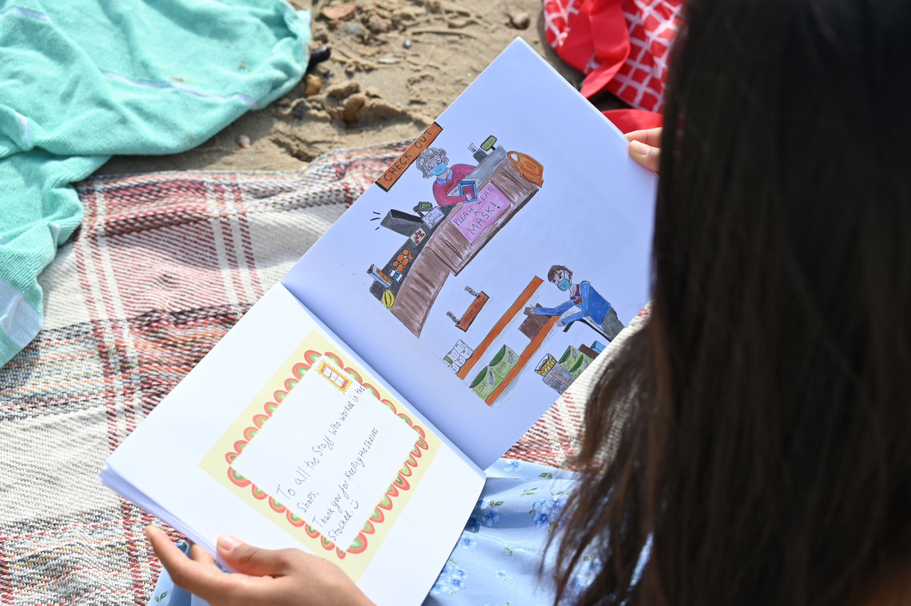 Inside the Corona Kindness book